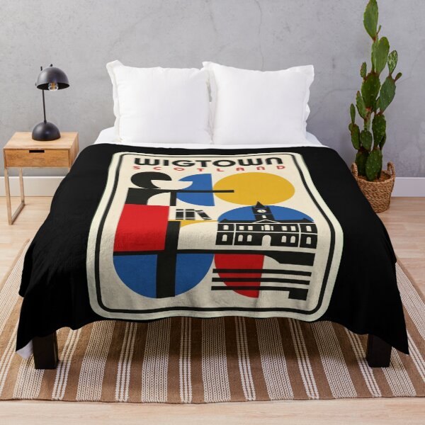 Item preview, Retro Wigtown Bauhaus Geometric Skyline designed and sold by k3rstman1.