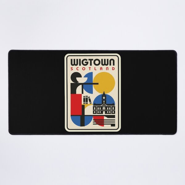 Item preview, Retro Wigtown Bauhaus Geometric Skyline designed and sold by k3rstman1.