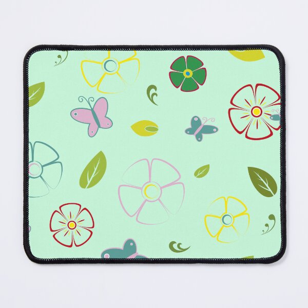 Aperçu de l'œuvre Fleurs de jardin sur vert créée et vendue par Yamy Morrell Art and Design.