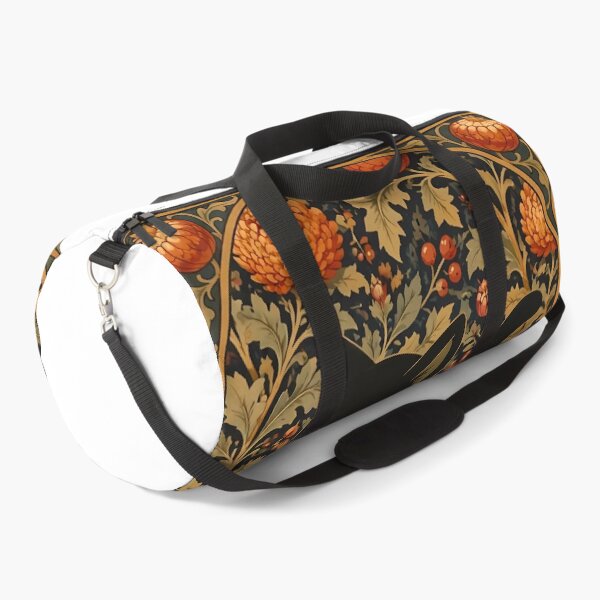 Item preview, Cute Black Cat in Vintage Art Nouveau Autumn Garden designed and sold by PurrfectHome.
