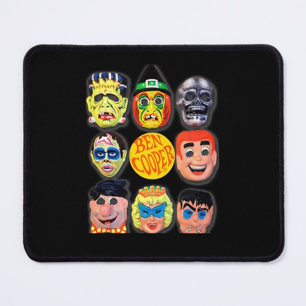 Item preview, Vintage Halloween Toy Masks Collage Poster designed and sold by GabrielAllen.