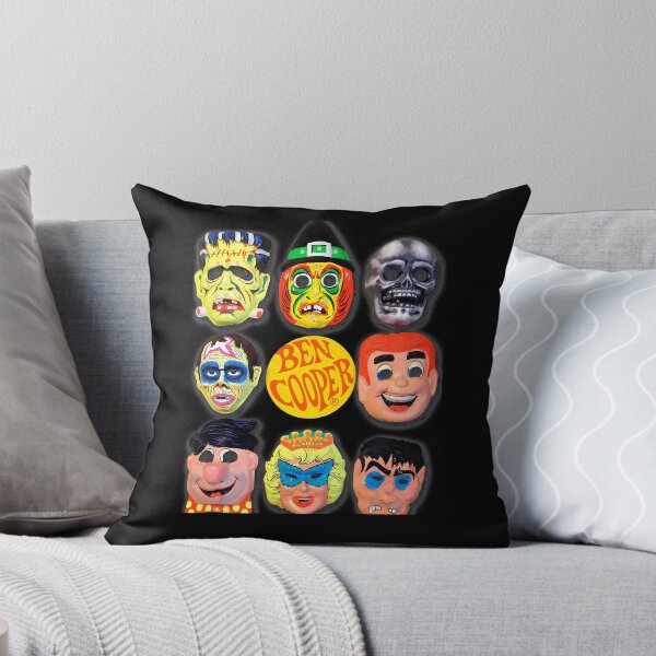 Item preview, Vintage Halloween Toy Masks Collage Poster designed and sold by GabrielAllen.