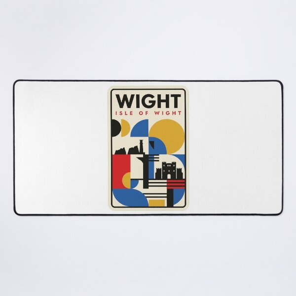 Item preview, Retro Wight Bauhaus Geometric Skyline designed and sold by k3rstman1.