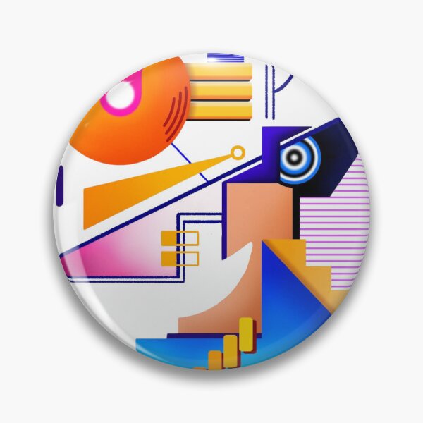 Item preview, Retro-Futurist Geometric Dreams designed and sold by Bech-griffin.