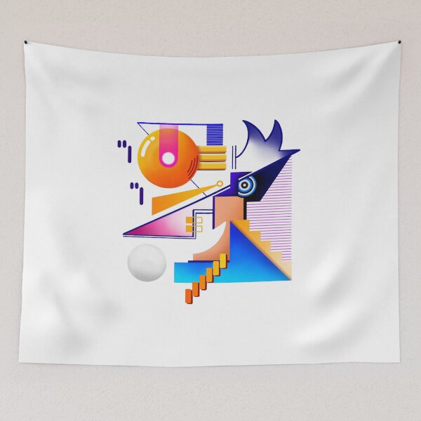 Item preview, Retro-Futurist Geometric Dreams designed and sold by Bech-griffin.