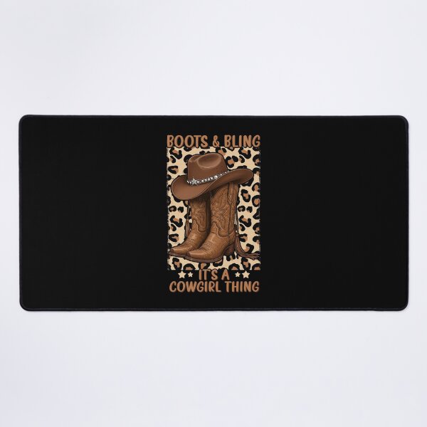 Item preview, Boots and Bling It's a Cowgirl Thing Rodeo designed and sold by OddPopARt.