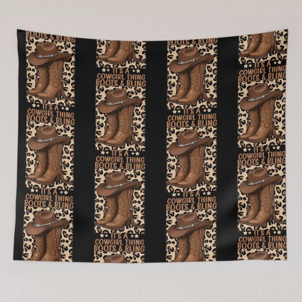 Item preview, Boots and Bling It's a Cowgirl Thing Rodeo designed and sold by OddPopARt.