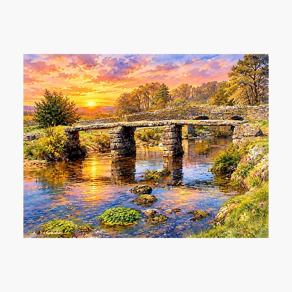 Item preview, Post Bridge, Darmoor designed and sold by Evelina77swiss.