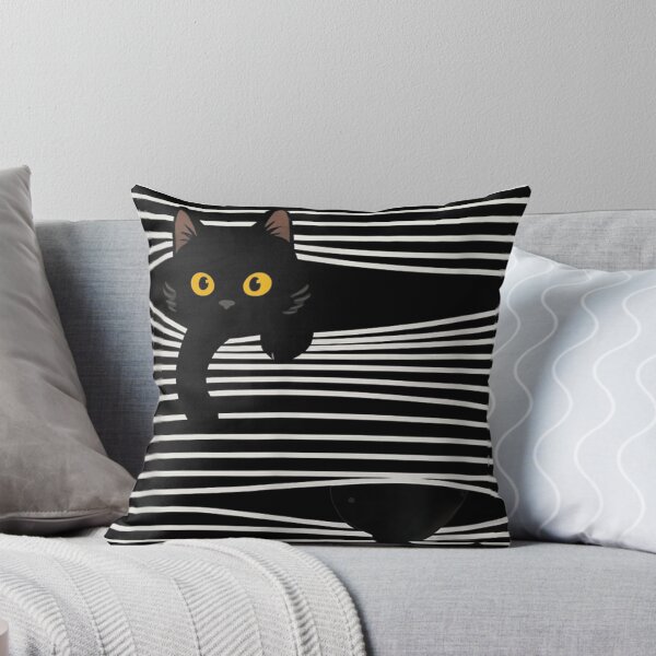 Item preview, Funny Cat Stuck in Blinds designed and sold by casopicolo.