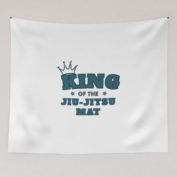 Item preview, King of the Jiu-Jitsu Mat designed and sold by DixieGirlStudio.