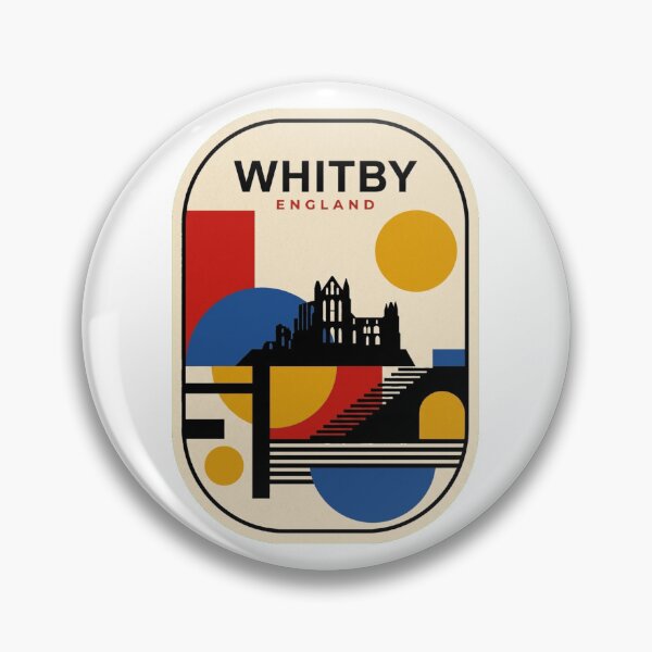 Item preview, Retro Whitby Bauhaus Geometric Skyline designed and sold by k3rstman1.