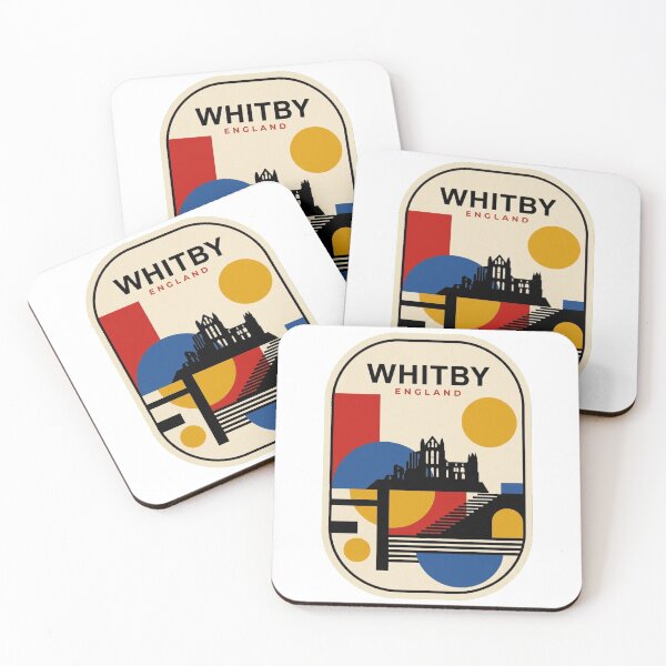 Item preview, Retro Whitby Bauhaus Geometric Skyline designed and sold by k3rstman1.