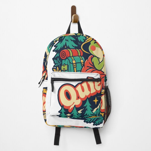 Item preview, Quiet Is My Superpower – Introvert Camping Frog designed and sold by Summit Folk Studio.
