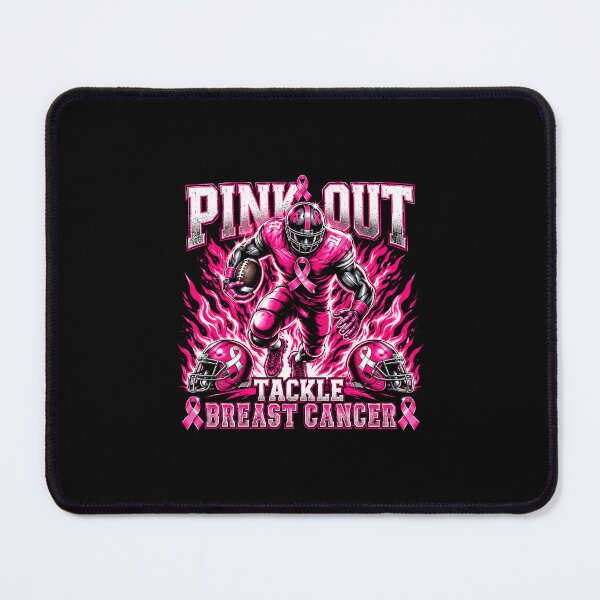 Item preview, Pink Out Football Tackle Breast Cancer designed and sold by lopeztamdinh.
