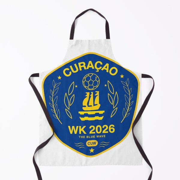 Item preview, Curacao WK 2026 Smallest Nation Ever To Qualify Soccer Fan Design designed and sold by Xeneros.