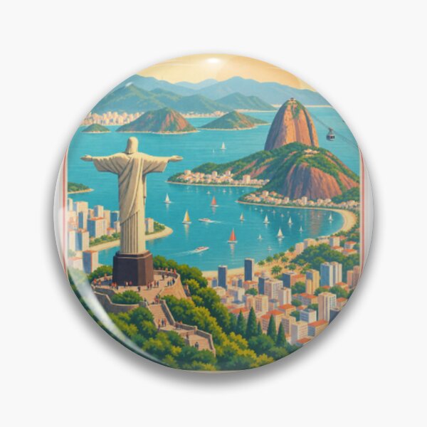 Artikelvorschau, Rio de Janeiro Panorama entworfen und verkauft von LongIslandDesgn.