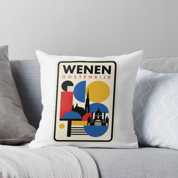 Item preview, Retro Vienna Bauhaus Geometric Skyline designed and sold by k3rstman1.