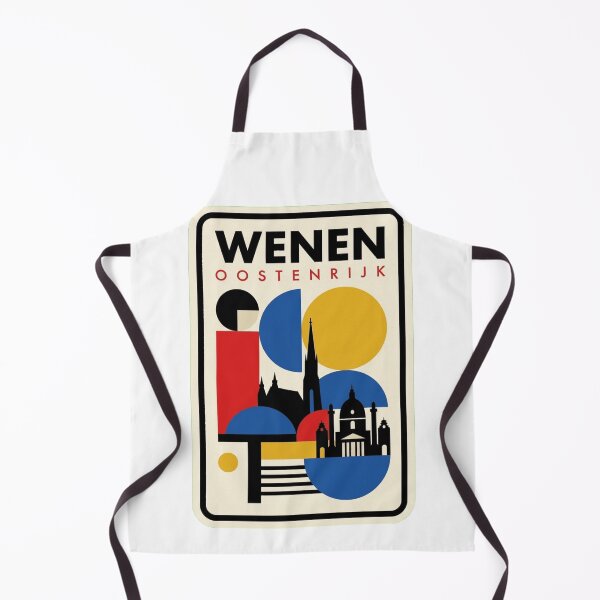 Item preview, Retro Vienna Bauhaus Geometric Skyline designed and sold by k3rstman1.