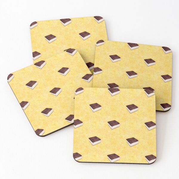 Item preview, Summer – Chocolate Vanilla Ice Cream Sandwich Watercolor Pattern designed and sold by DaydreamDept..