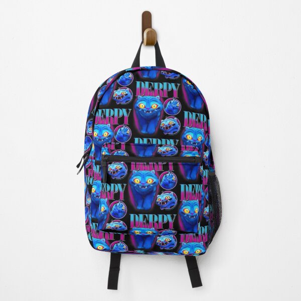 Item preview, Derpy Blue Demon Cat Kpop Fan Showcase designed and sold by OddPopARt.