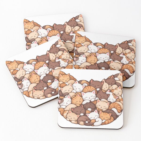 Item preview, Sleeping cat colony designed and sold by LongIslandDesgn.