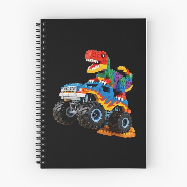 Item preview, Building Bricks Monster Truck Dinosaur Adventure for Kids designed and sold by thefirstbroo.
