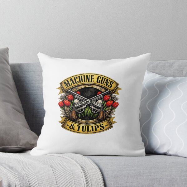 Item preview, Revolvers And Tulips Western Emblem designed and sold by Imaginarium of Chaos falcon88 .