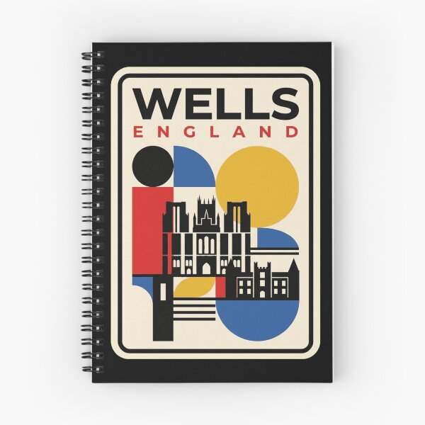 Item preview, Retro Wells Bauhaus Geometric Skyline designed and sold by k3rstman1.