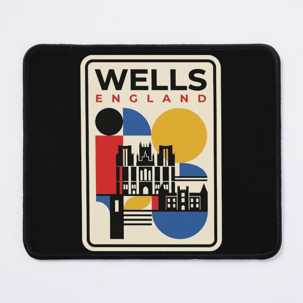 Item preview, Retro Wells Bauhaus Geometric Skyline designed and sold by k3rstman1.