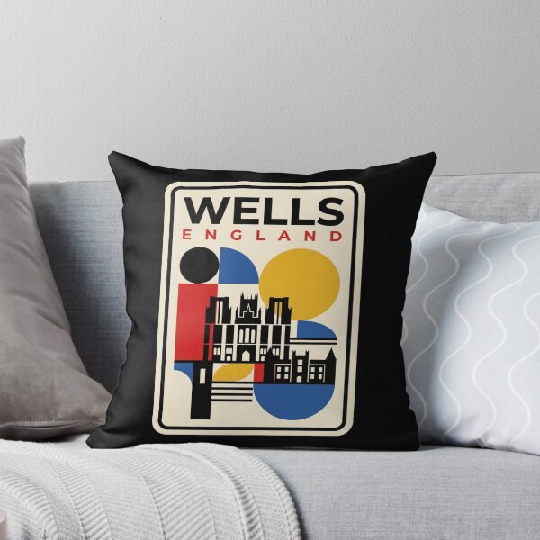 Item preview, Retro Wells Bauhaus Geometric Skyline designed and sold by k3rstman1.