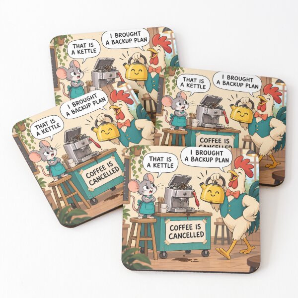 Item preview, Coffee Is Cancelled – Everyday Chaos Crew designed and sold by SAS-Designer.