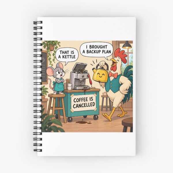 Item preview, Coffee Is Cancelled – Everyday Chaos Crew designed and sold by SAS-Designer.