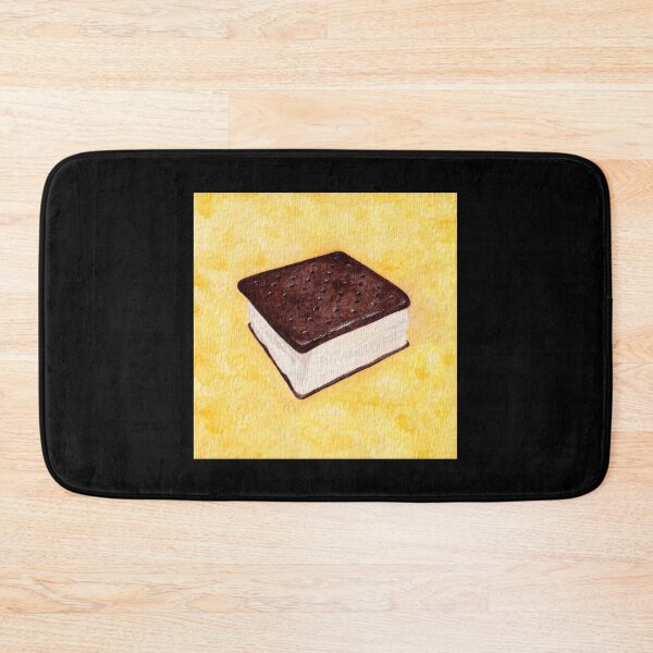 Item preview, Summer – Chocolate Vanilla Ice Cream Sandwich Watercolor designed and sold by DaydreamDept..