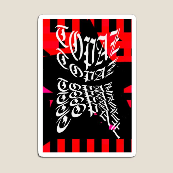 Item preview, Topaz in Black and red designed and sold by AdrianJune.