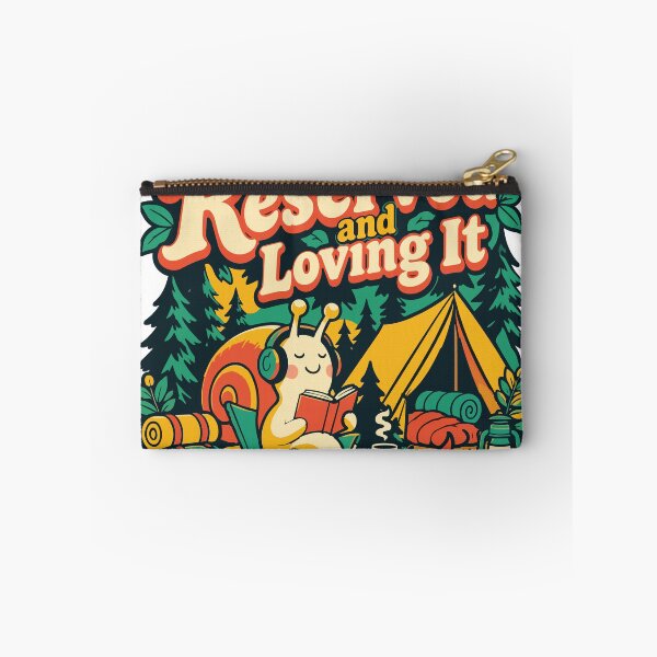 Item preview, Reserved and Loving It Snail Camping Humor designed and sold by Summit Folk Studio.
