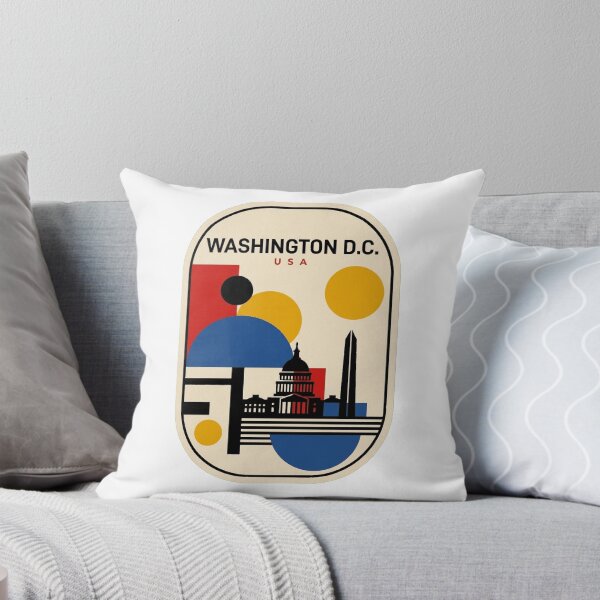 Item preview, Retro Washington D.C. Bauhaus Geometric Skyline designed and sold by k3rstman1.