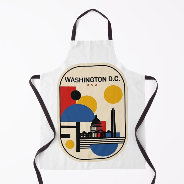 Item preview, Retro Washington D.C. Bauhaus Geometric Skyline designed and sold by k3rstman1.