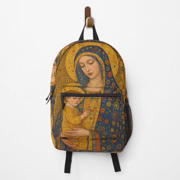 Item preview, Virgin Mary and Baby Jesus Painting – Madonna and Child Art designed and sold by GalleryKauffeld.