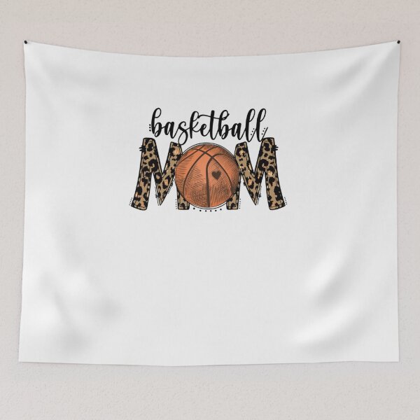 Item preview, Basketball Mom Leopard Print Basketball designed and sold by Beanimilki.