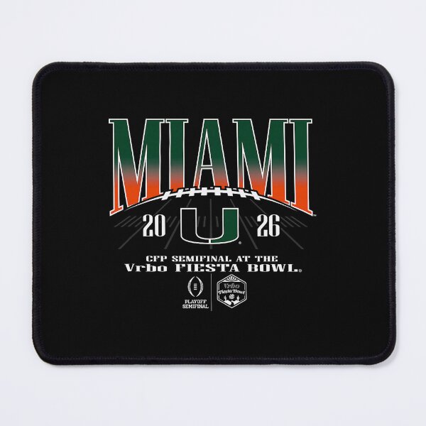 Item preview, Miami Hurricanes CFP Semifinal Fiesta Bowl 2026 Football designed and sold by OddPopARt.