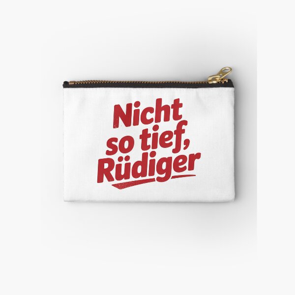 Artikelvorschau, Nicht so tief Rüdiger – Deutsche Memes Wortspiel Design entworfen und verkauft von LoFizzy.