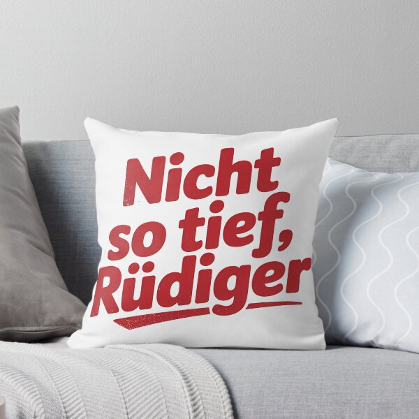 Item preview, Nicht so tief Rüdiger – Deutsche Memes Wortspiel Design designed and sold by LoFizzy.