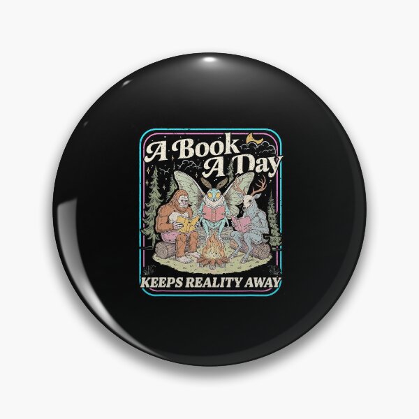 Item preview, A Book A Day Cryptid Readers Campfire Escape designed and sold by thefirstbroo.
