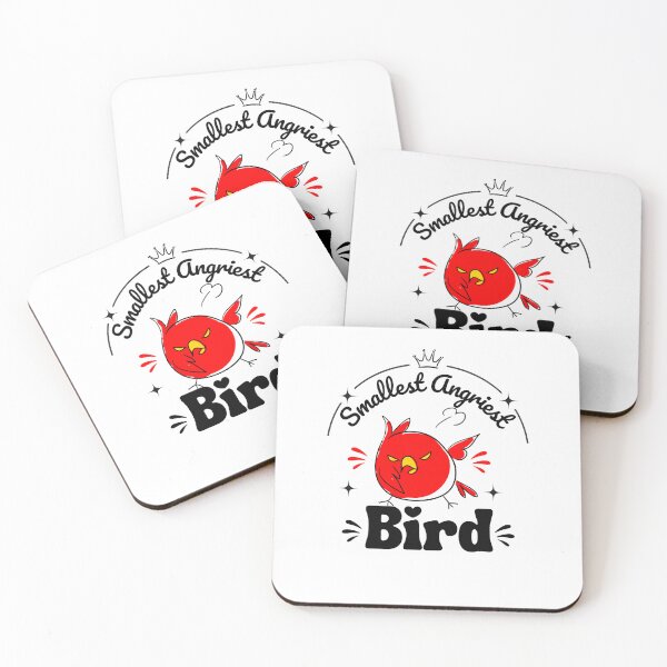Item preview, Angry Red Bird Cartoon – Fierce Funny Bird  designed and sold by belladesign7.