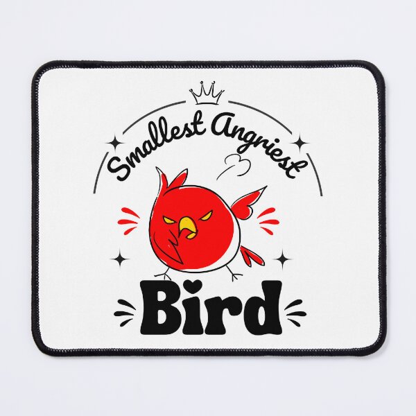 Item preview, Angry Red Bird Cartoon – Fierce Funny Bird designed and sold by belladesign7.