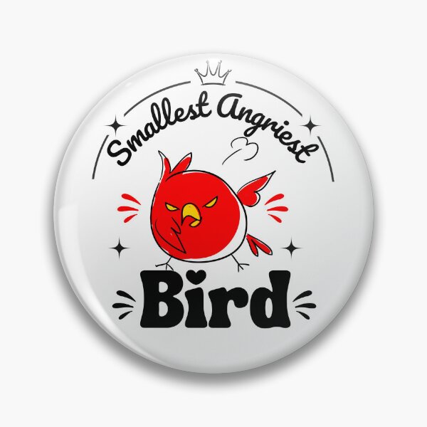 Item preview, Angry Red Bird Cartoon – Fierce Funny Bird  designed and sold by belladesign7.