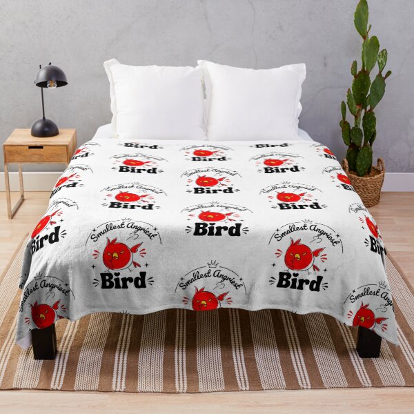 Item preview, Angry Red Bird Cartoon – Fierce Funny Bird designed and sold by belladesign7.