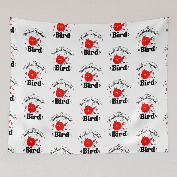 Item preview, Angry Red Bird Cartoon – Fierce Funny Bird  designed and sold by belladesign7.