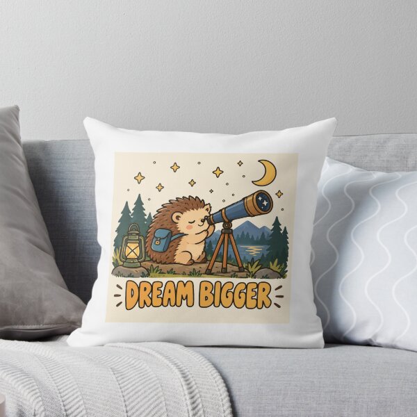 Item preview, Dream Bigger – Stargazing Hedgehog designed and sold by SAS-Designer.