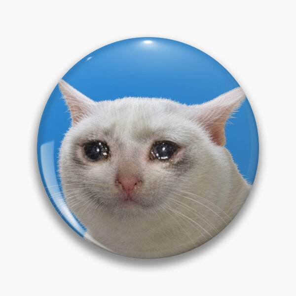 Item preview, Crying cat designed and sold by Chonk Borris.